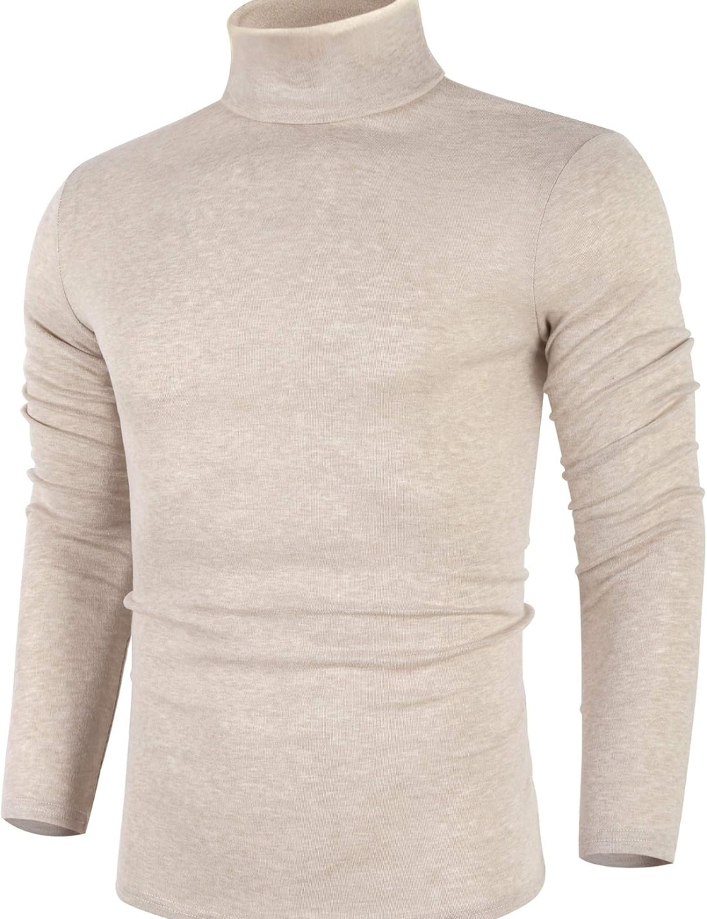 Vincent – Schwarzer Rollkragenpullover Für Herren