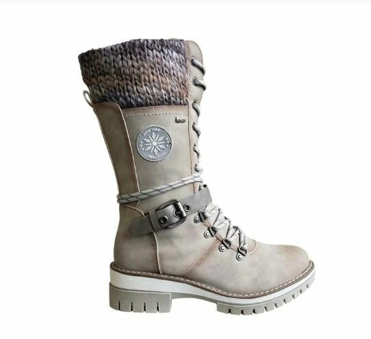 Nerea - Bequeme Damenstiefel mit rutschfester Sohle