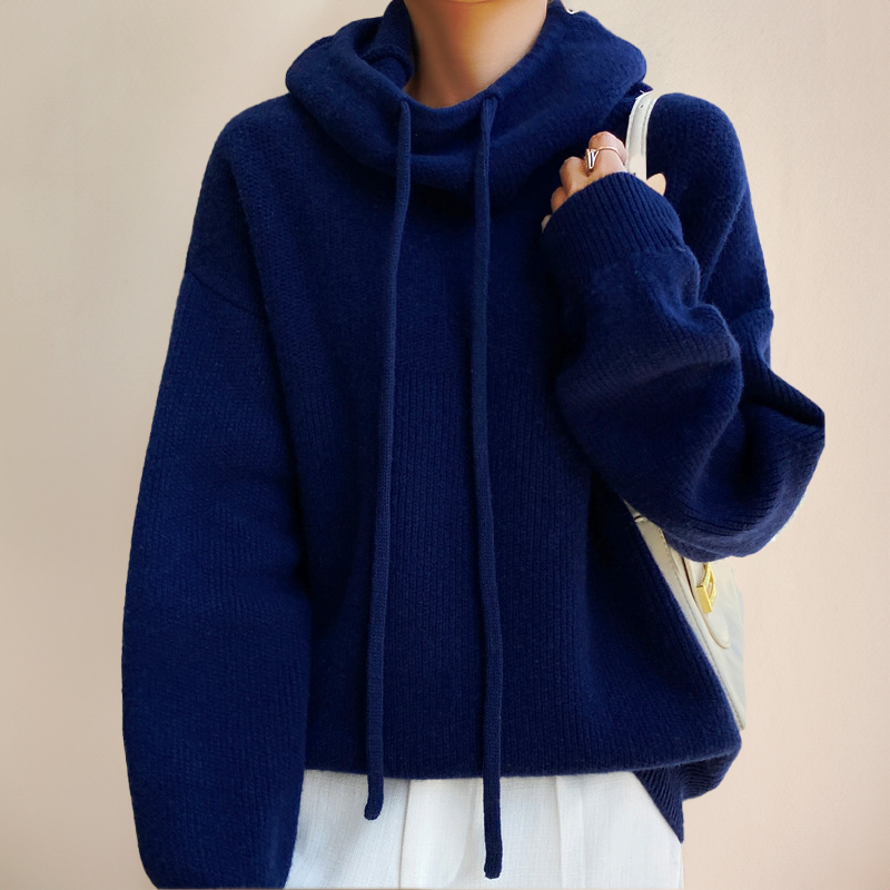 Nisa – Strickpullover Damen Rollkragen Winter Elegant
