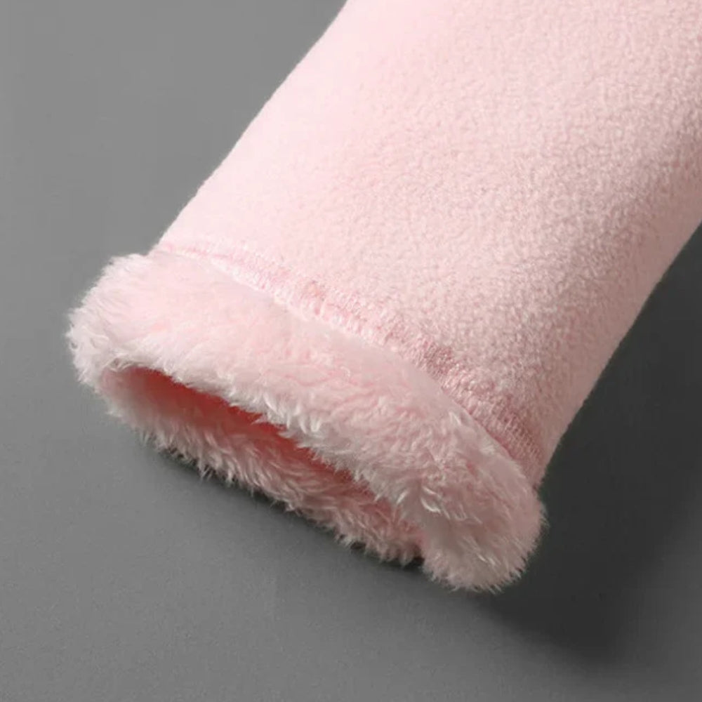 Davina - Damen Fleece Winterjacke mit Taschen